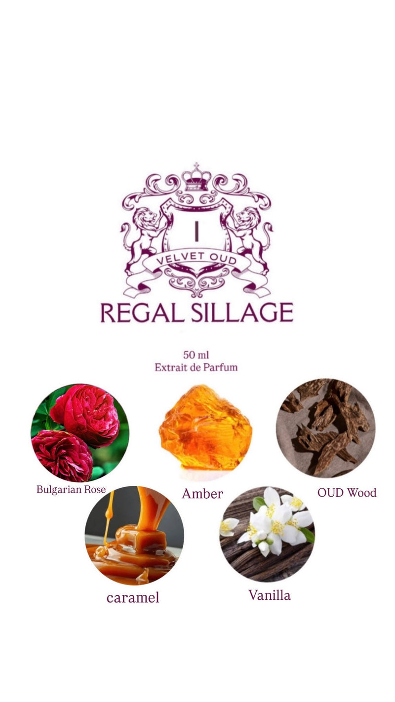 OUD Amber Velvet | Luxury Oud Extrait de Parfum 50ml | Regal Sillage